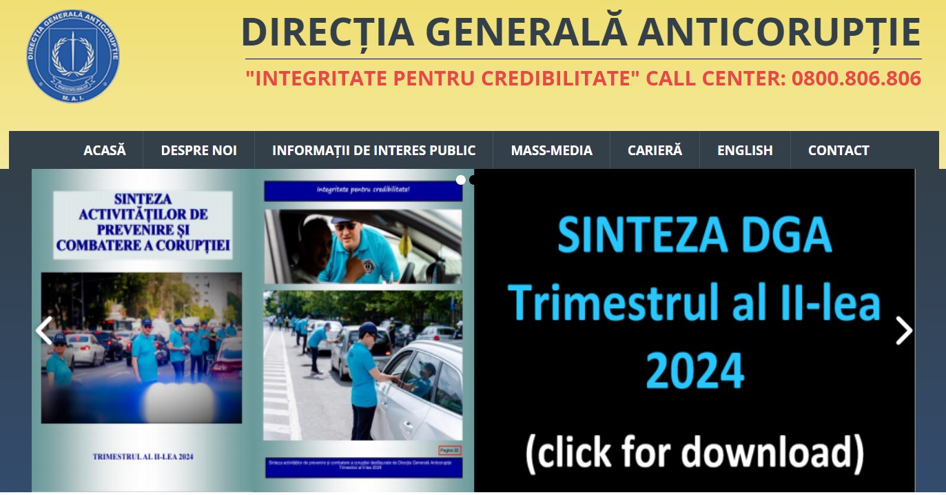 directia generala anticoruptie